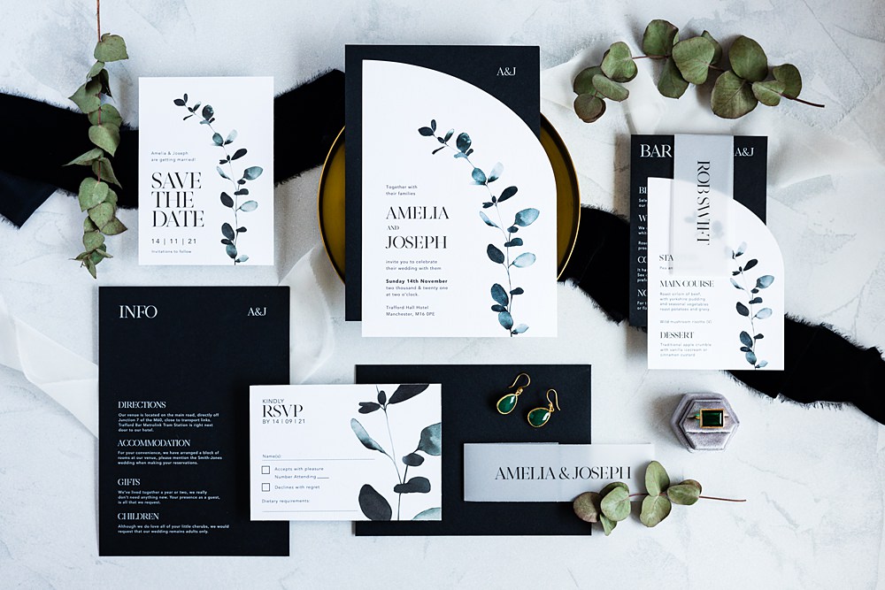 Luxury Wedding Stationery - Paper Swan Stationery