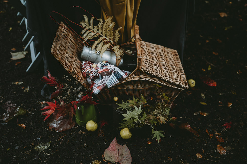 Wicker Hamper Moonrise Kingdom Wedding Amelia Jane Photography