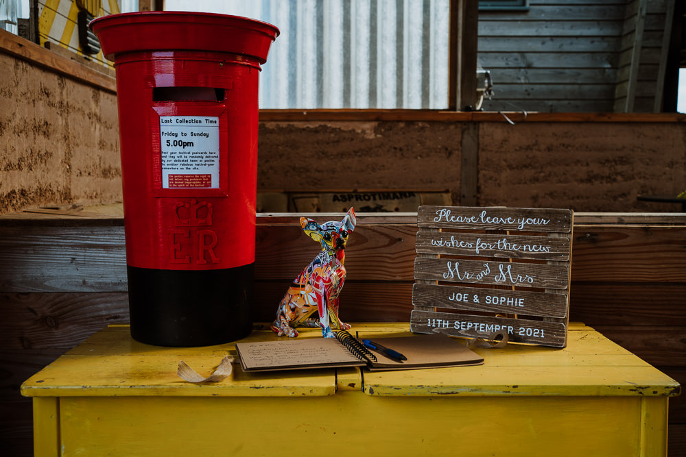 Guest Book Table Mount Pleasant Eco Park Wedding Alexa Poppe Photography