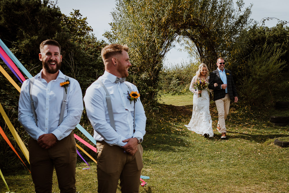 Groom Groomsmen Braces Bow Tie Mount Pleasant Eco Park Wedding Alexa Poppe Photography