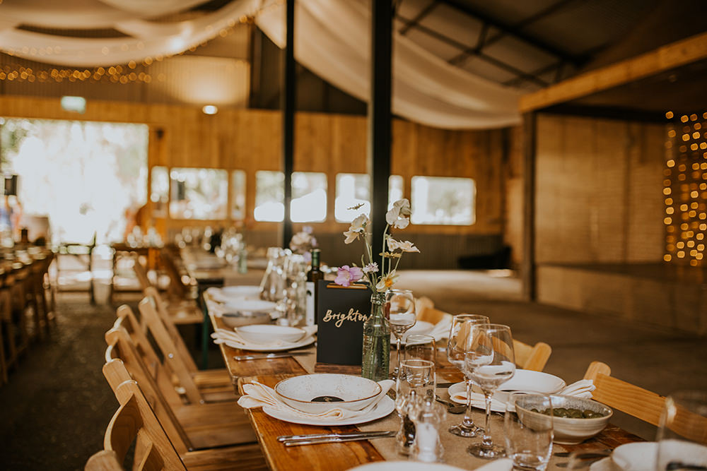 Table Decor Rustic Wooden Earthenware Napkins Flowers Norfolk Barn Wedding Aurora Grey Photography