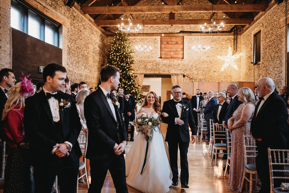 Rustic Christmas Wedding ThymeLane Photography
