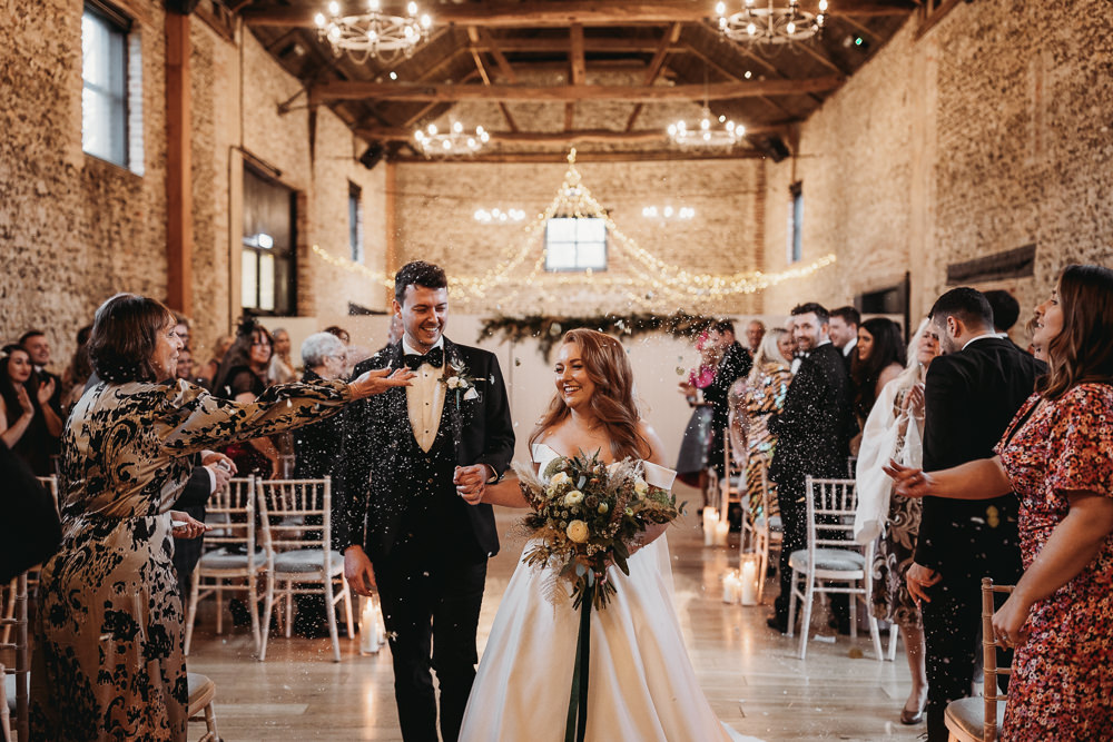 Rustic Christmas Wedding ThymeLane Photography