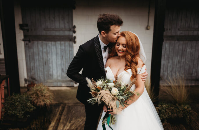 Rustic Christmas Wedding ThymeLane Photography