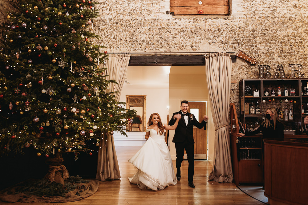 Rustic Christmas Wedding ThymeLane Photography