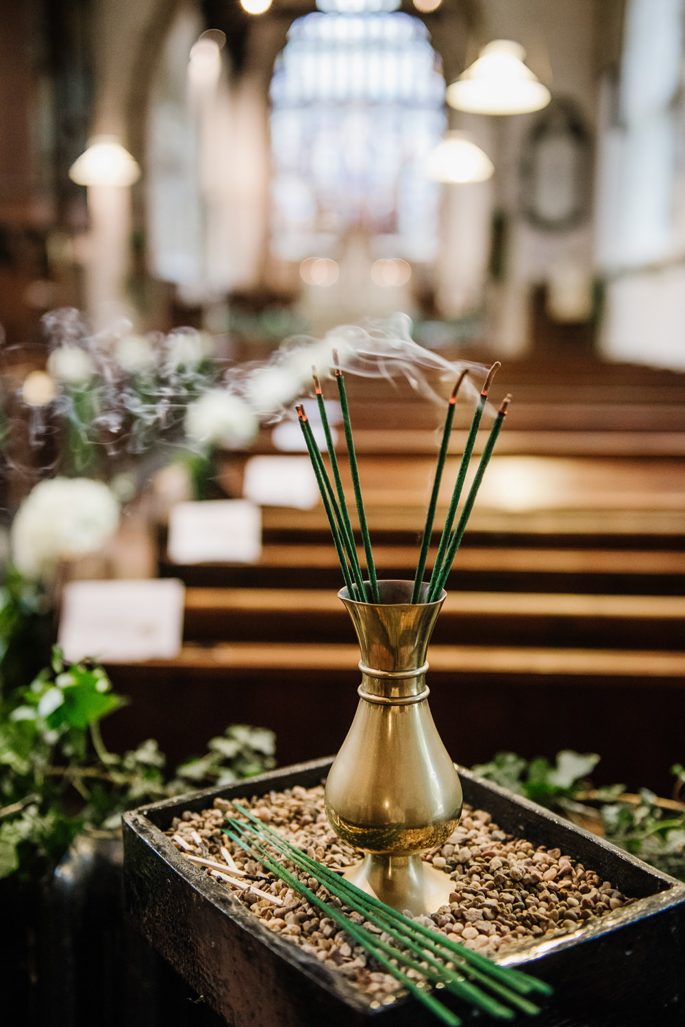 Incense Staffordshire Garden Wedding Charlie and Em Photography
