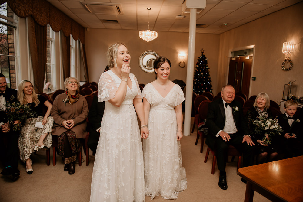 Staffordshire Registry Office Wedding Charlie and Em Photography