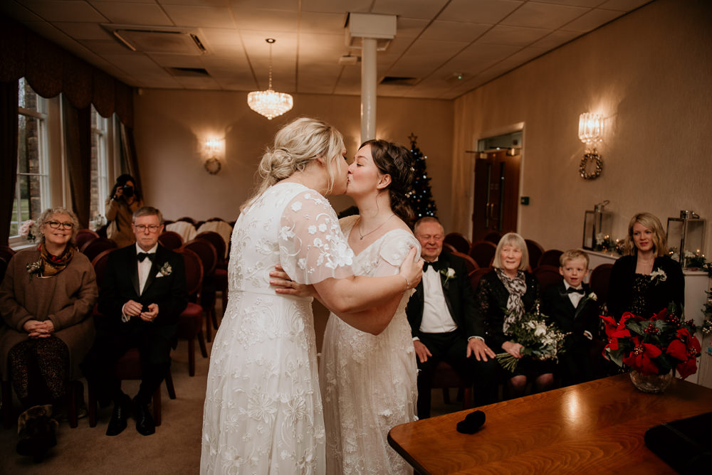 Staffordshire Registry Office Wedding Charlie and Em Photography