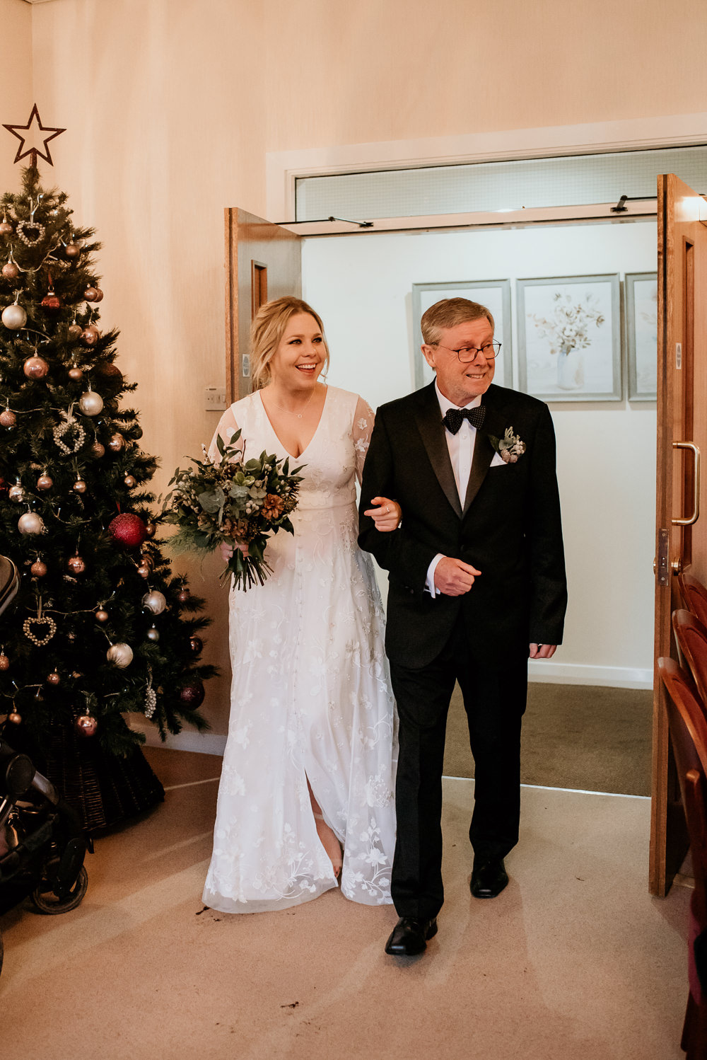 navy blue dress for baby girl I Planned My Civil Wedding in Under a Month—Here's How I Did It main image 0