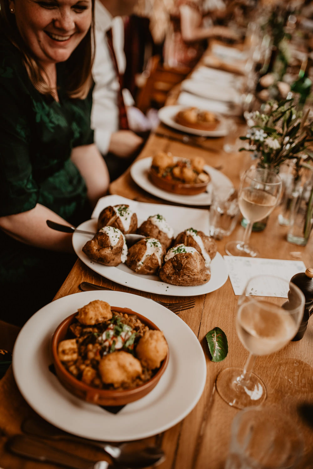 Food Thorpe Garden Wedding Camilla Andrea Photography