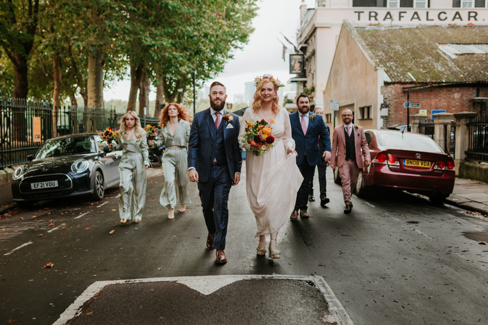 Trafalgar Tavern Wedding Lauren Marchant Photography