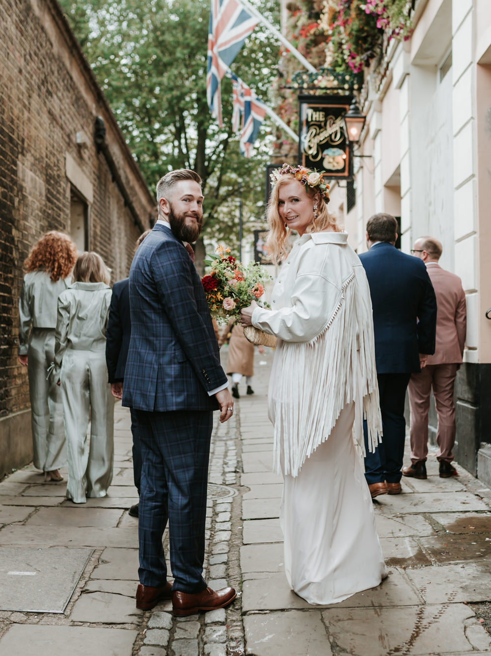 Trafalgar Tavern Wedding Lauren Marchant Photography