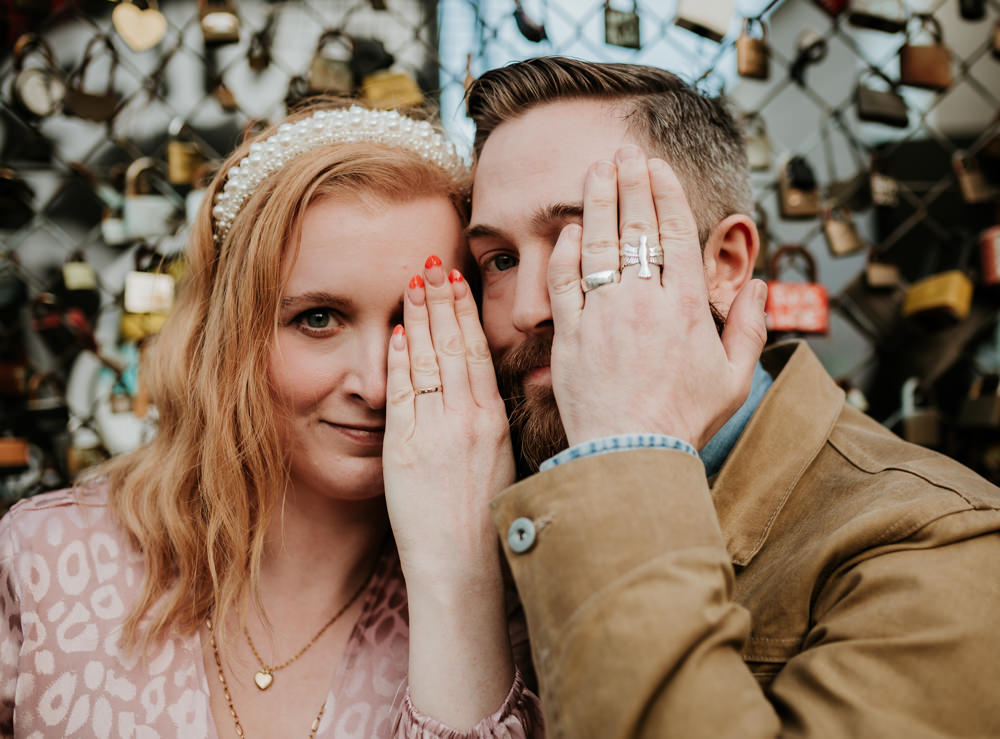 Manicure Nails Trafalgar Tavern Wedding Lauren Marchant Photography