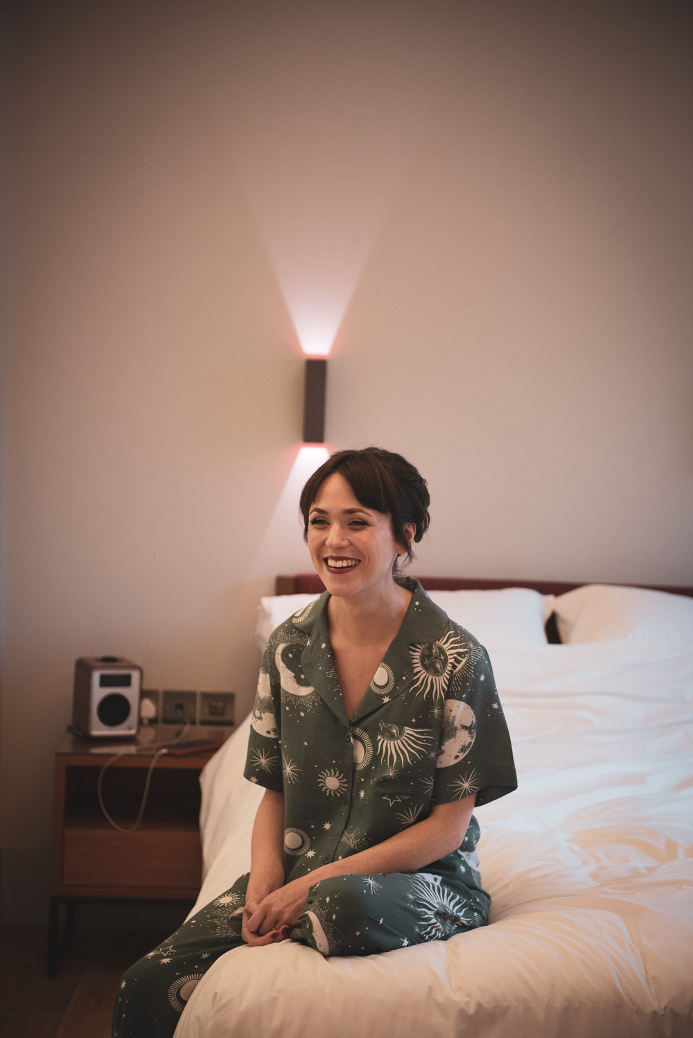 Walthamstow Registry Office Wedding Cat Arwel Photography Bride Bridal PJs
