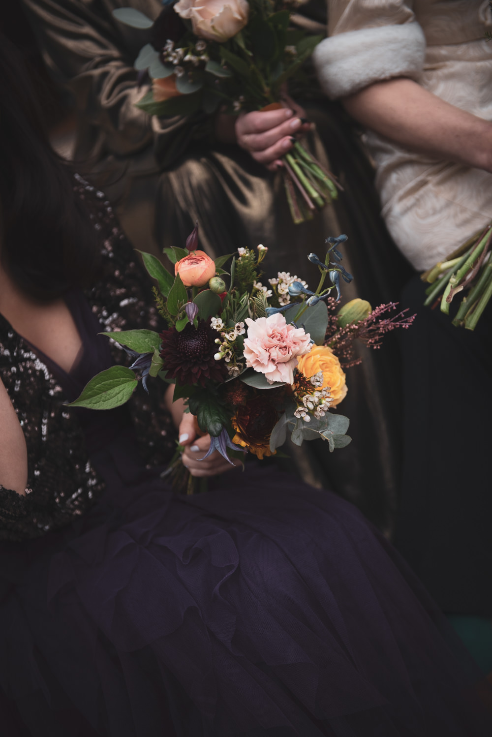 Bouquet Flowers Bride Bridal Rose Greenery Walthamstow Registry Office Wedding Cat Arwel Photography