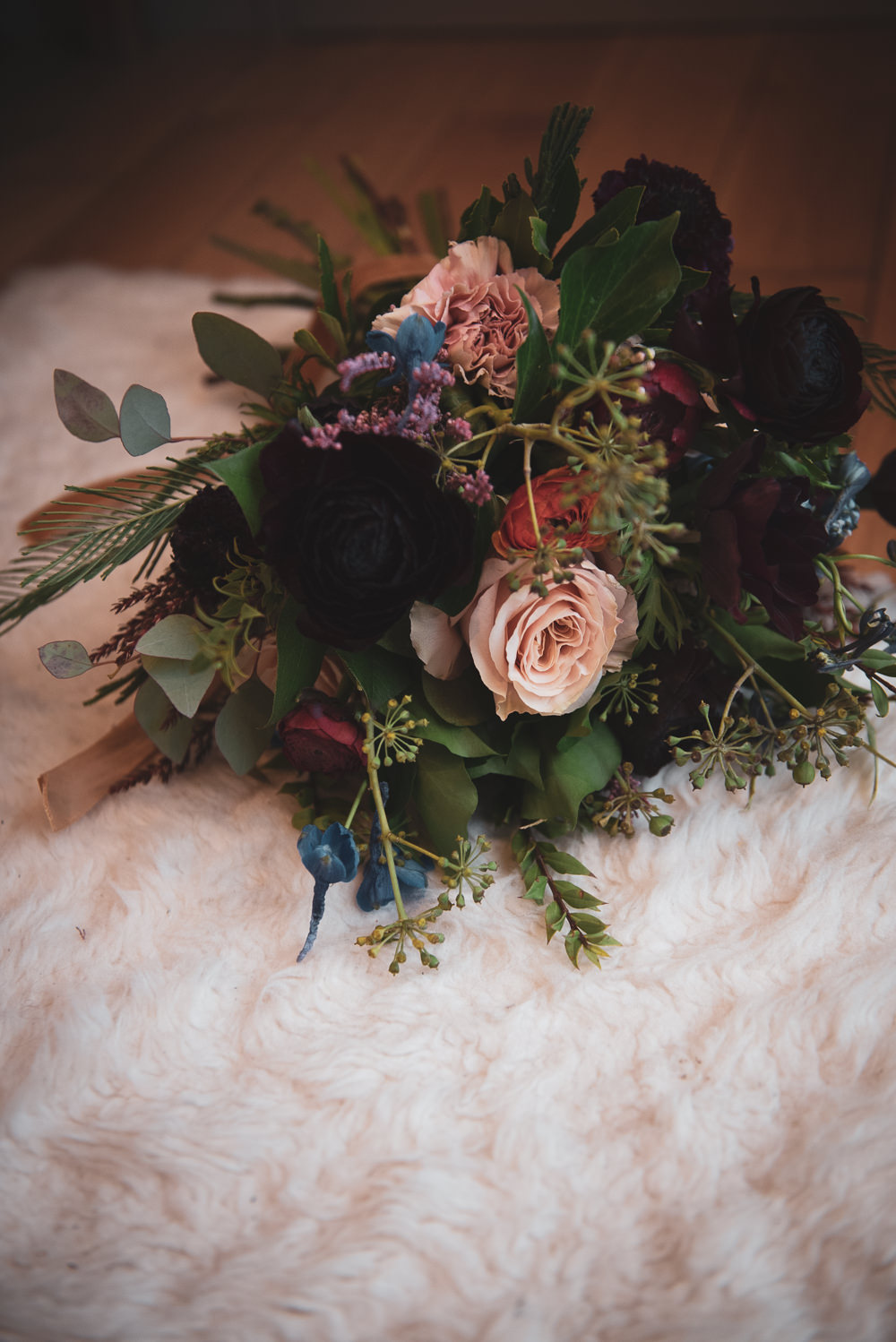 Bouquet Flowers Bride Bridal Rose Greenery Walthamstow Registry Office Wedding Cat Arwel Photography