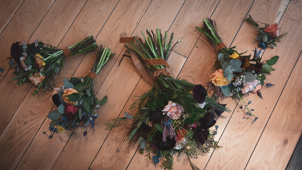 Bouquet Flowers Bride Bridal Rose Greenery Walthamstow Registry Office Wedding Cat Arwel Photography