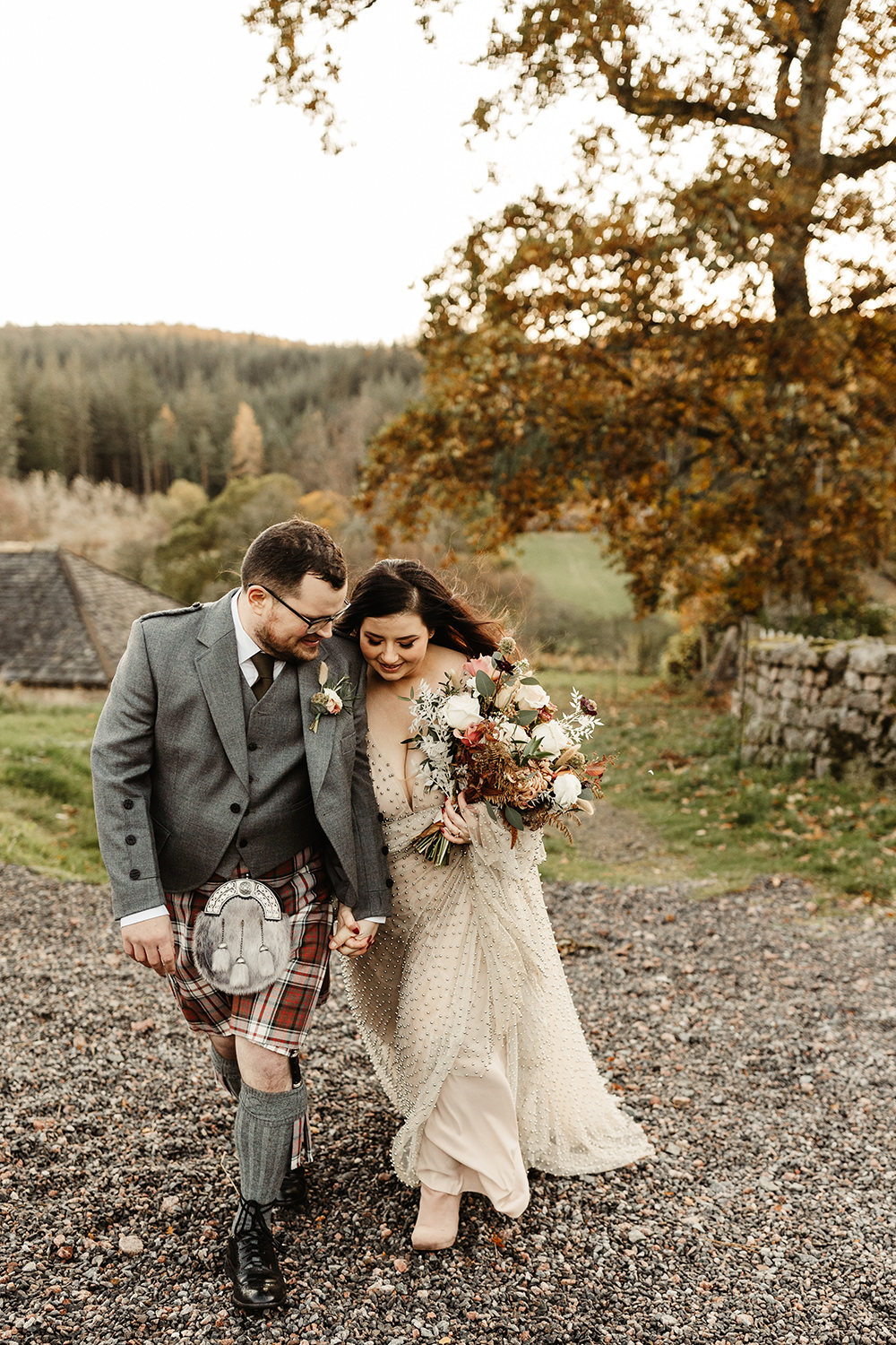 Autumn Forest Wedding Emma Lawson Photography