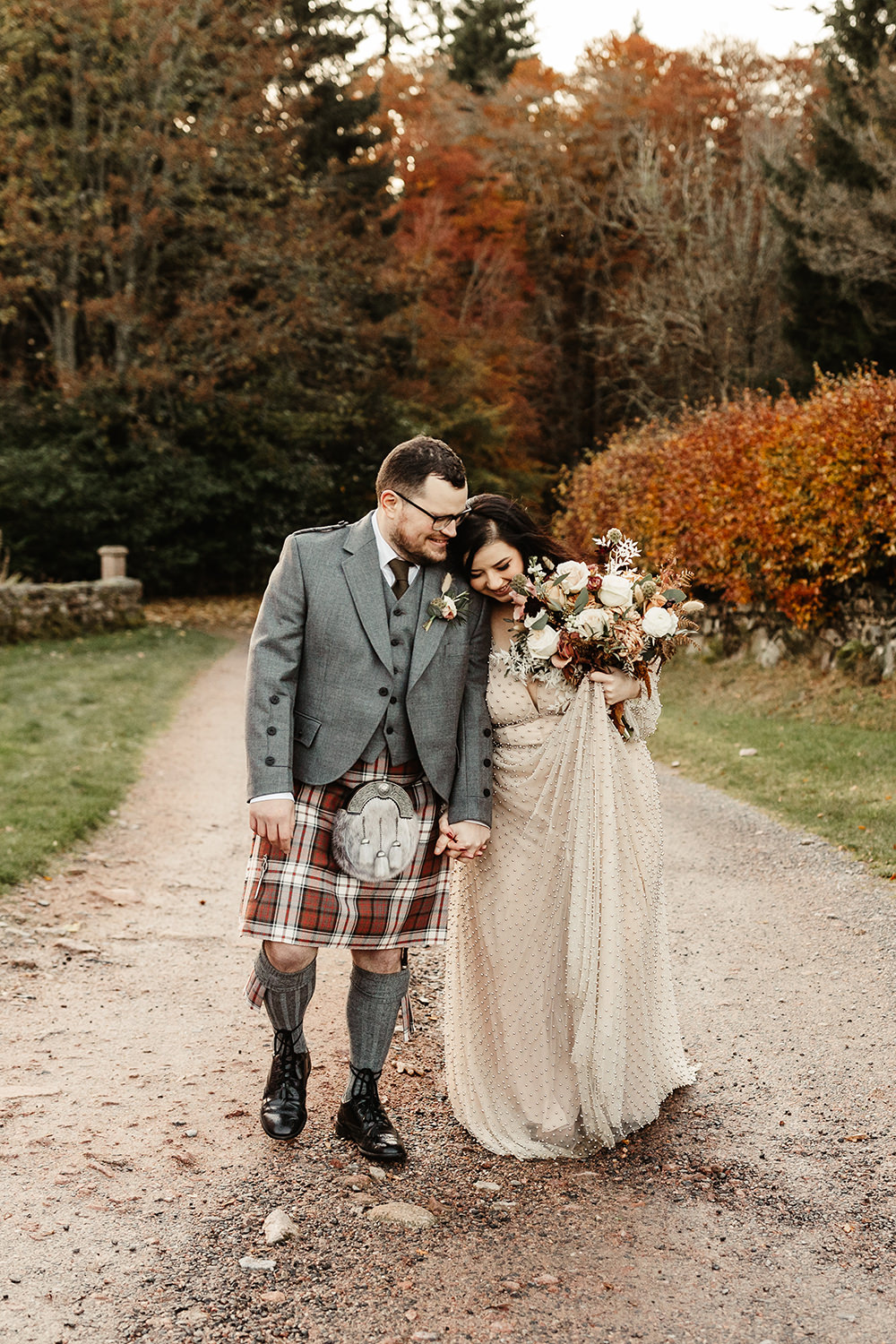 Autumn Forest Wedding Emma Lawson Photography