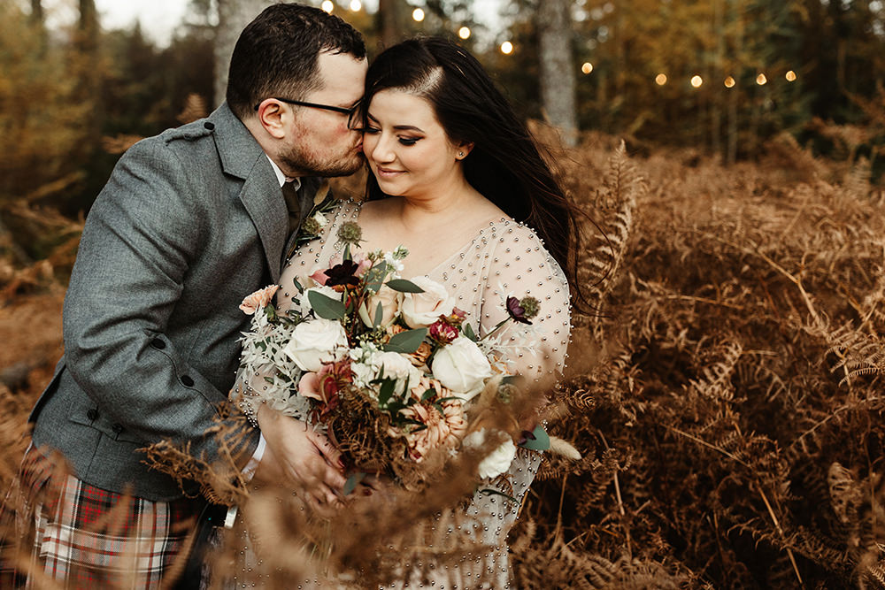 Autumn Forest Wedding Emma Lawson Photography
