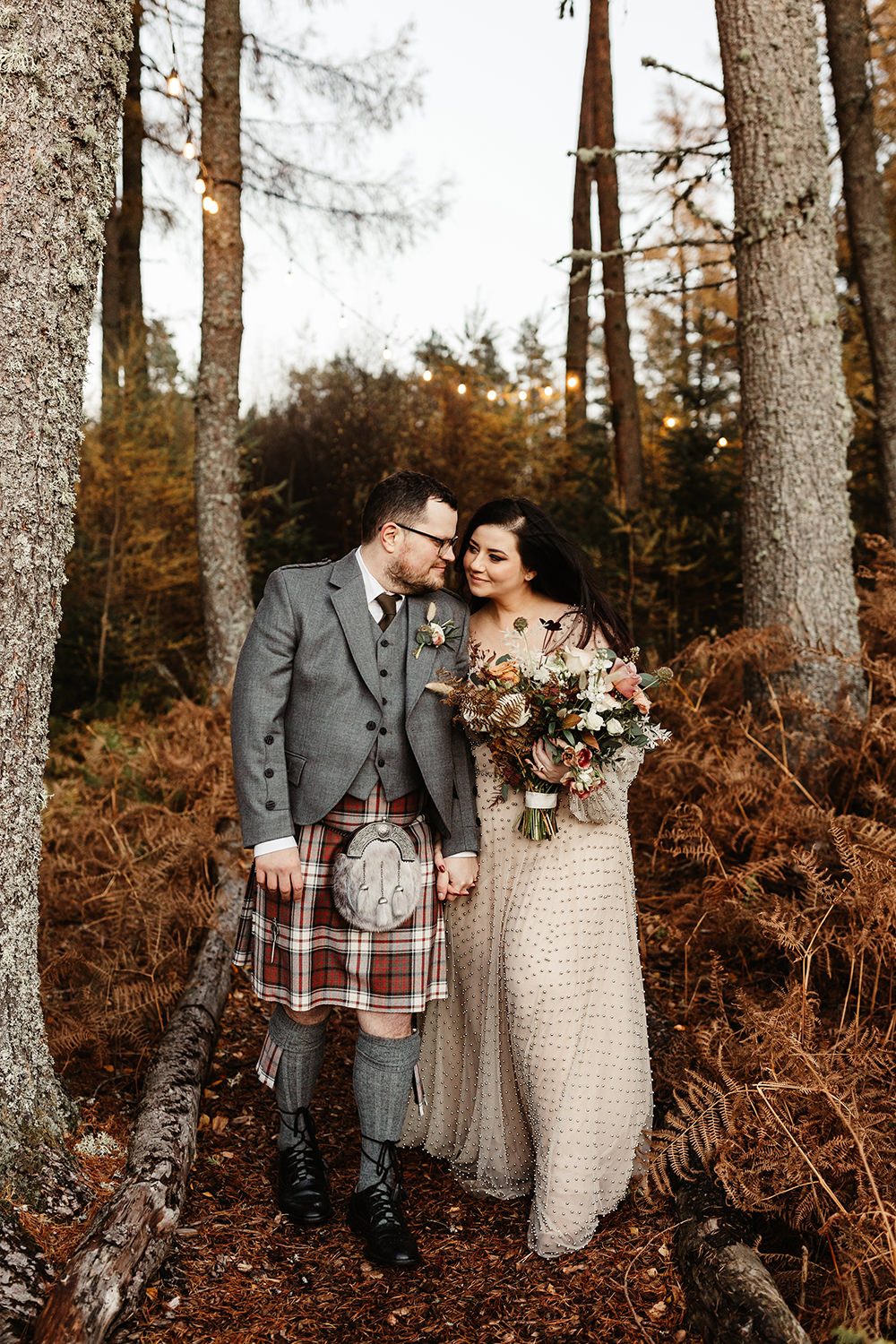 Autumn Forest Wedding Emma Lawson Photography