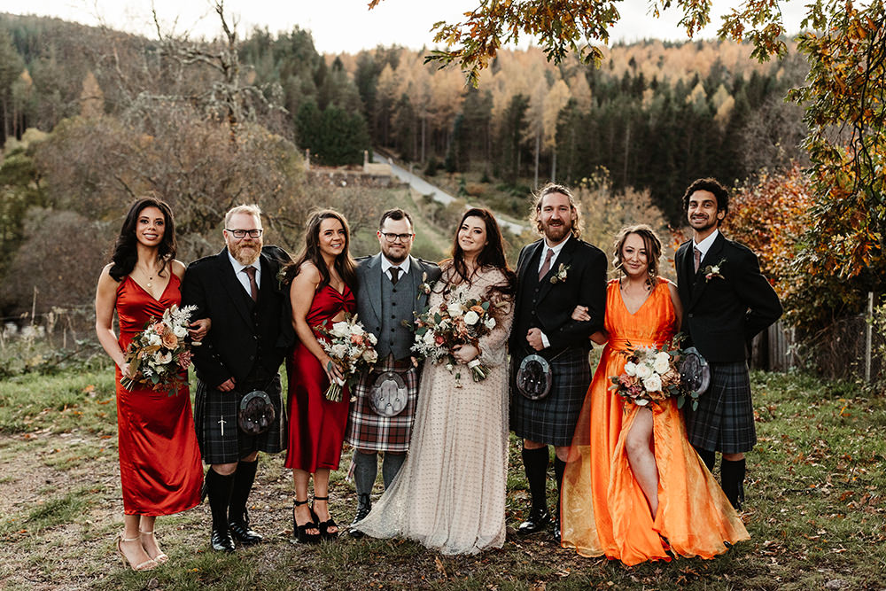 Autumn Forest Wedding Emma Lawson Photography