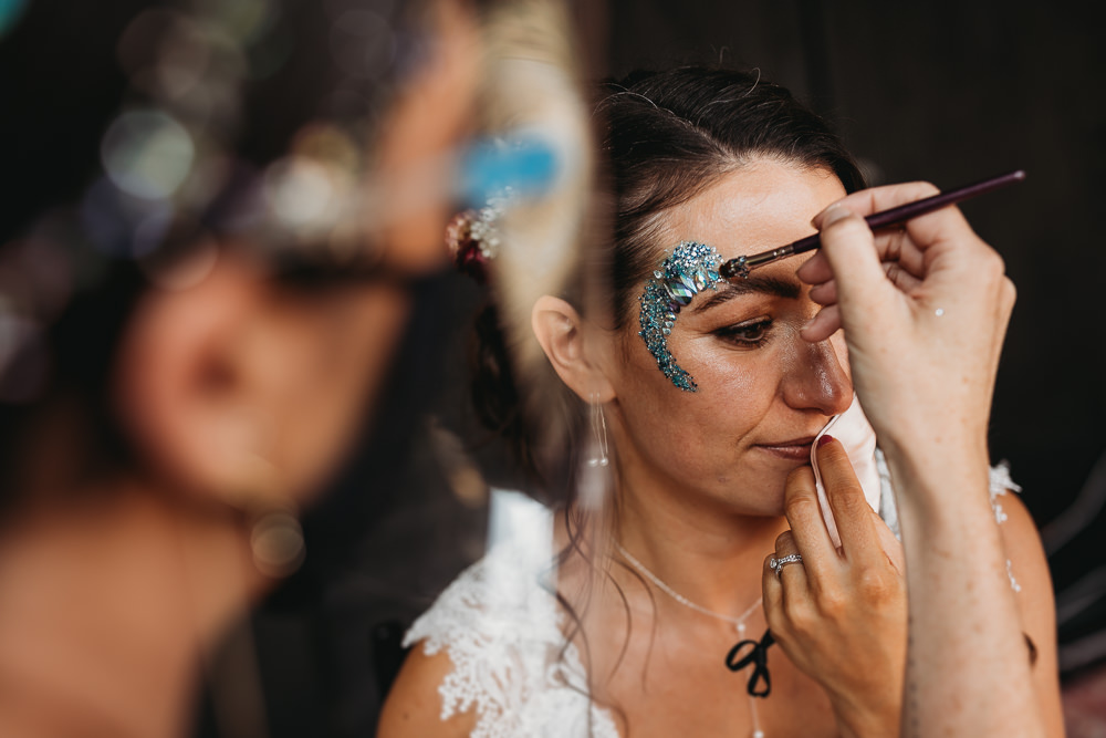 Glitter Make Up Barn Norfolk Wedding Thyme Lane Photography