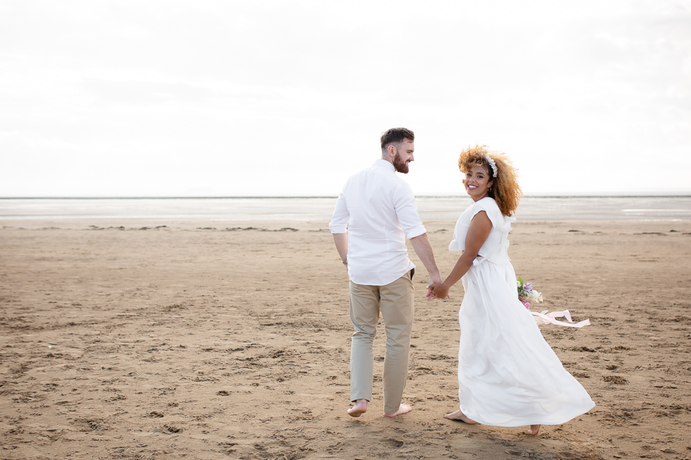 Beach Picnic Wedding Ellie Lou Photography