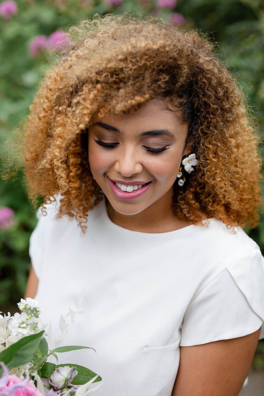 Bride Bridal Make Up Beach Picnic Wedding Ellie Lou Photography