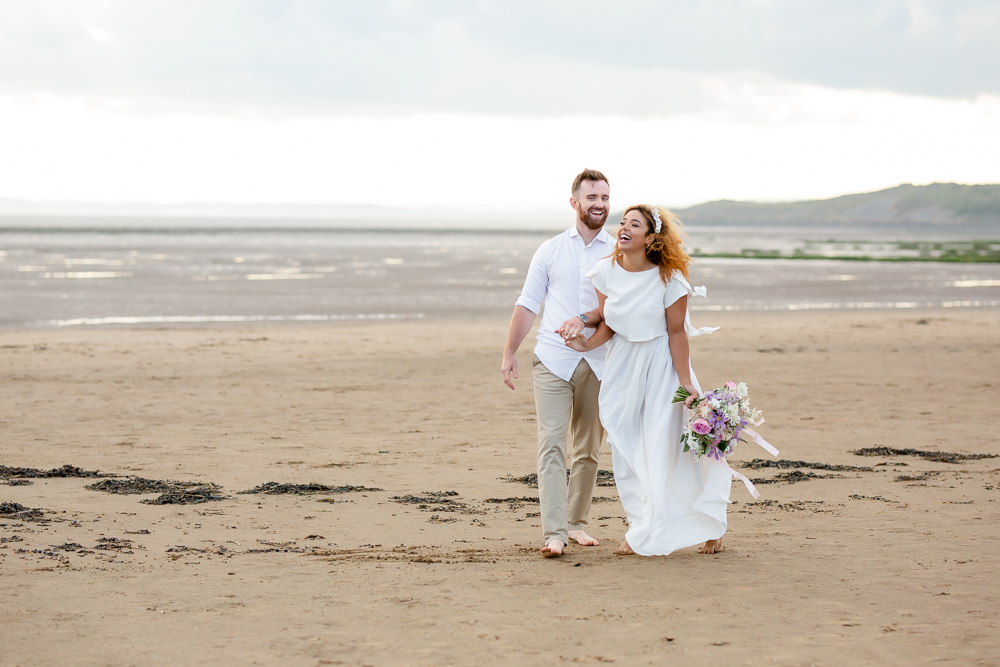 Beach Picnic Wedding Ellie Lou Photography