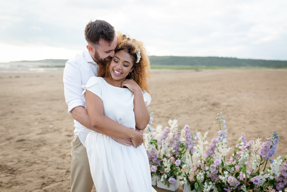 Beach Picnic Wedding Ellie Lou Photography