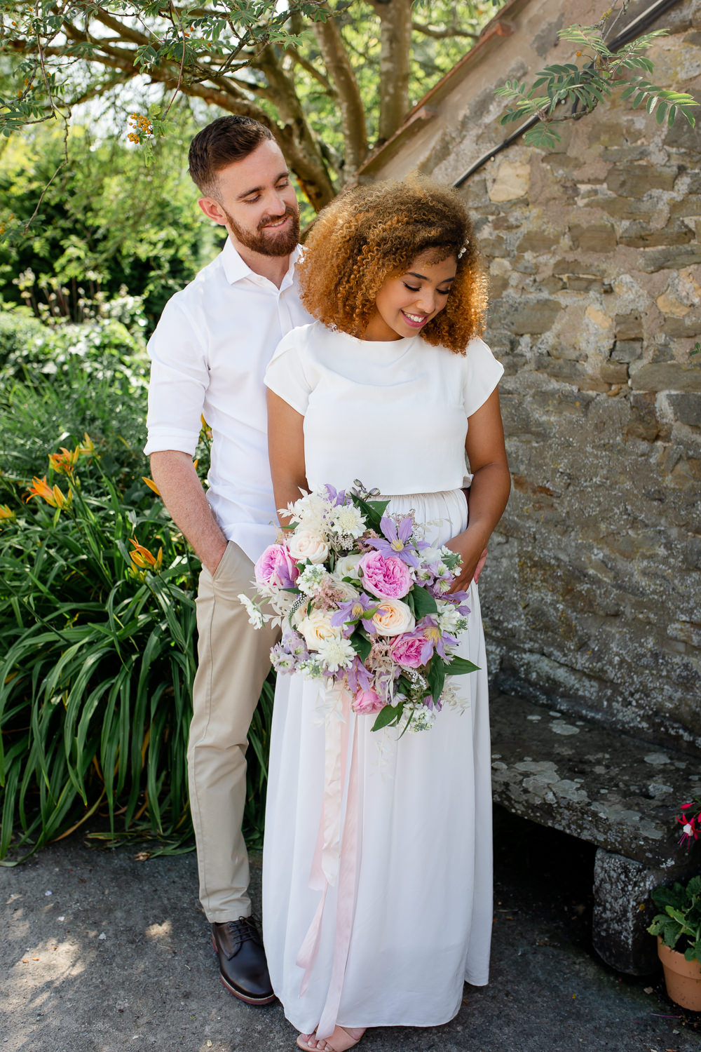 Beach Picnic Wedding Ellie Lou Photography