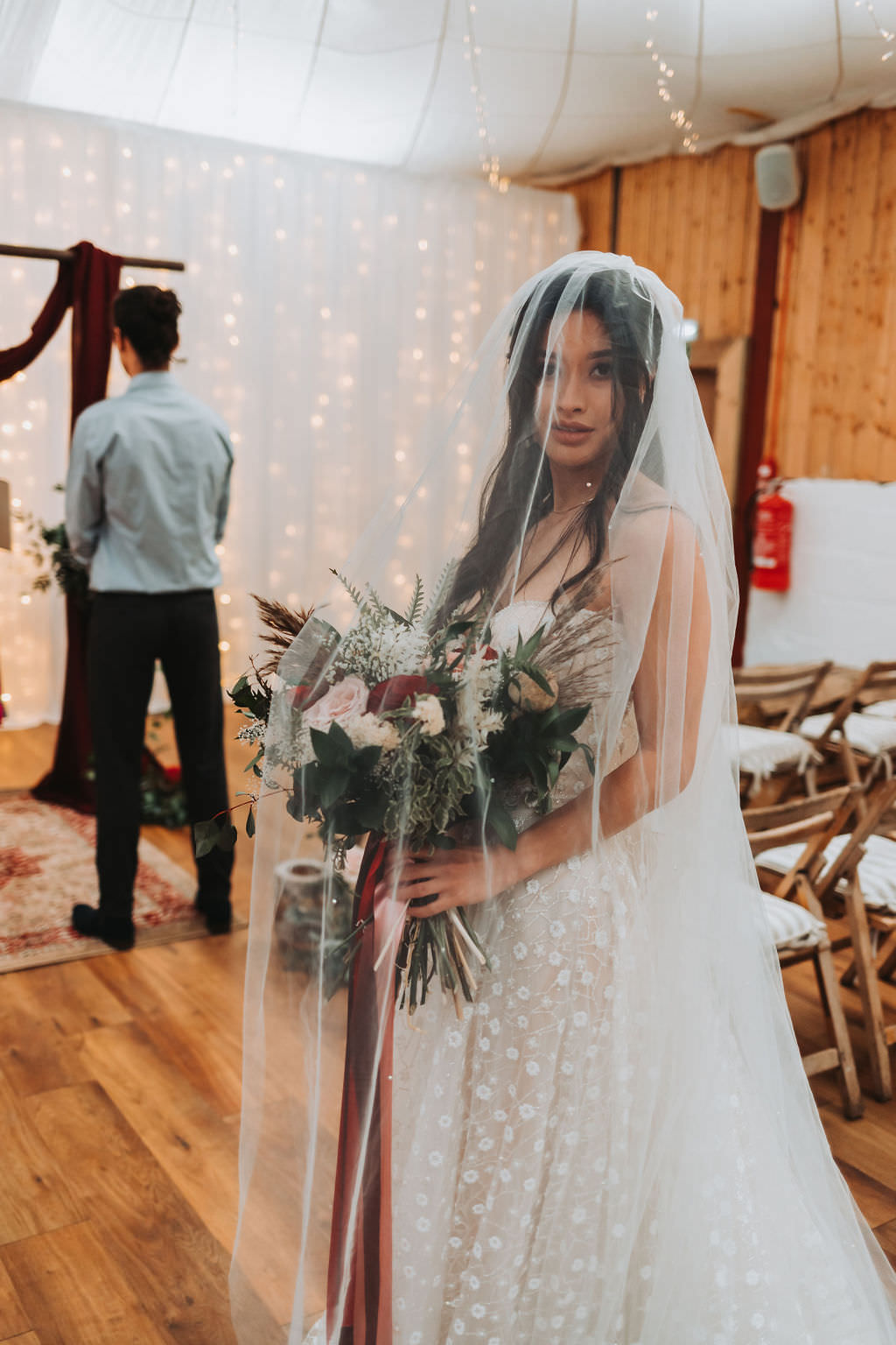 Bride Bridal Tulle Veil Bold Wedding Ideas Pasha Jansen Photography