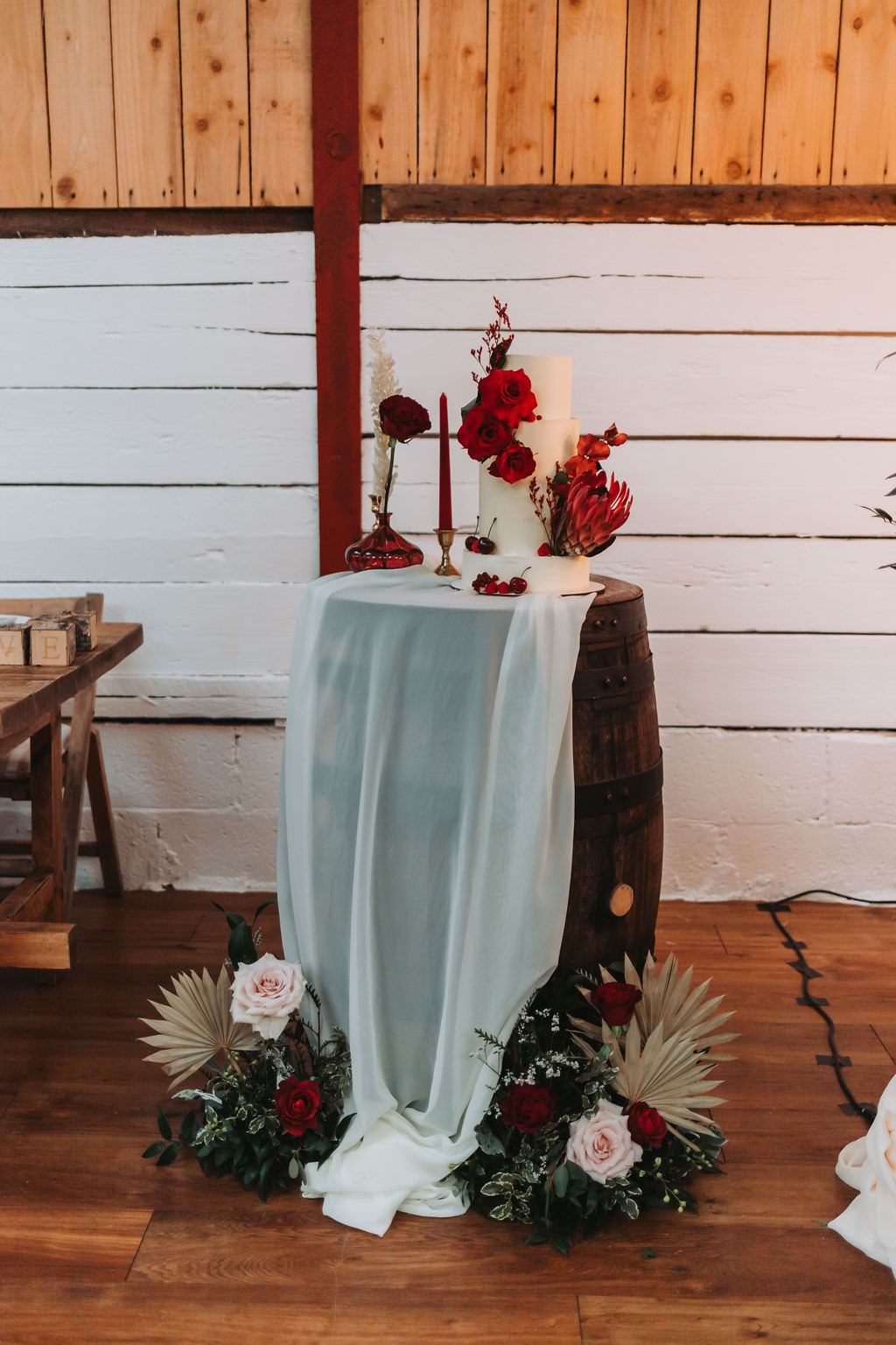 Cake Table Bold Wedding Ideas Pasha Jansen Photography