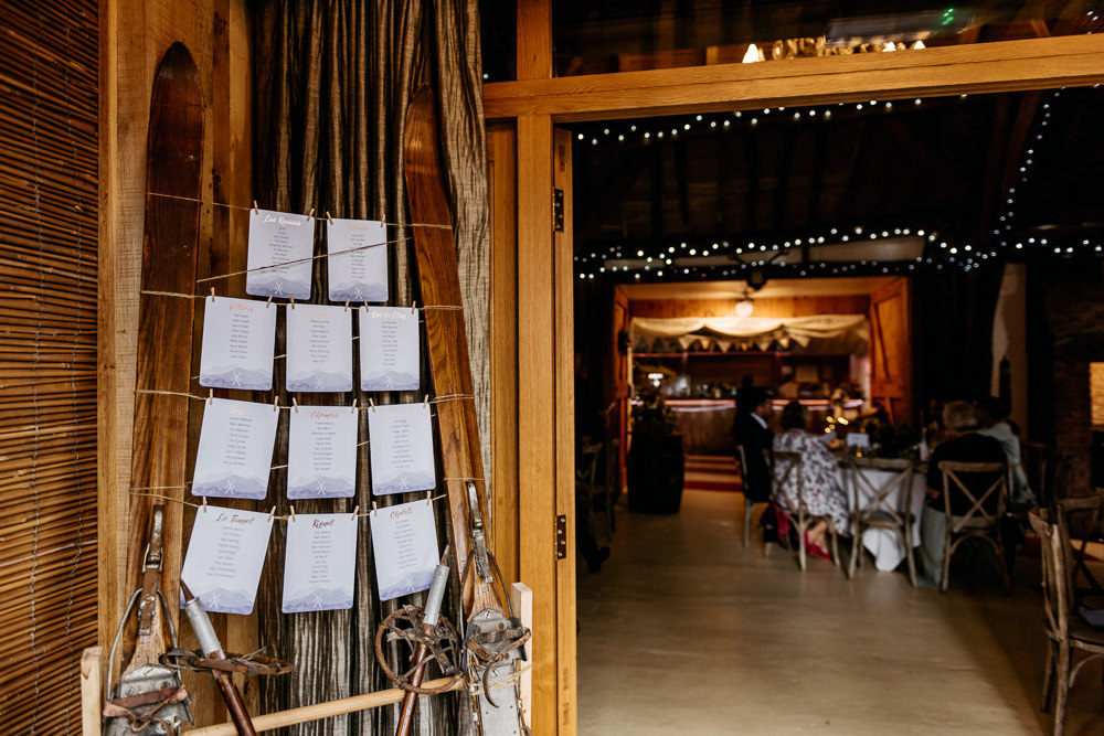 Skis Seating Chart Table Plan Buckinghamshire Barn Wedding Rebecca Walters Photography