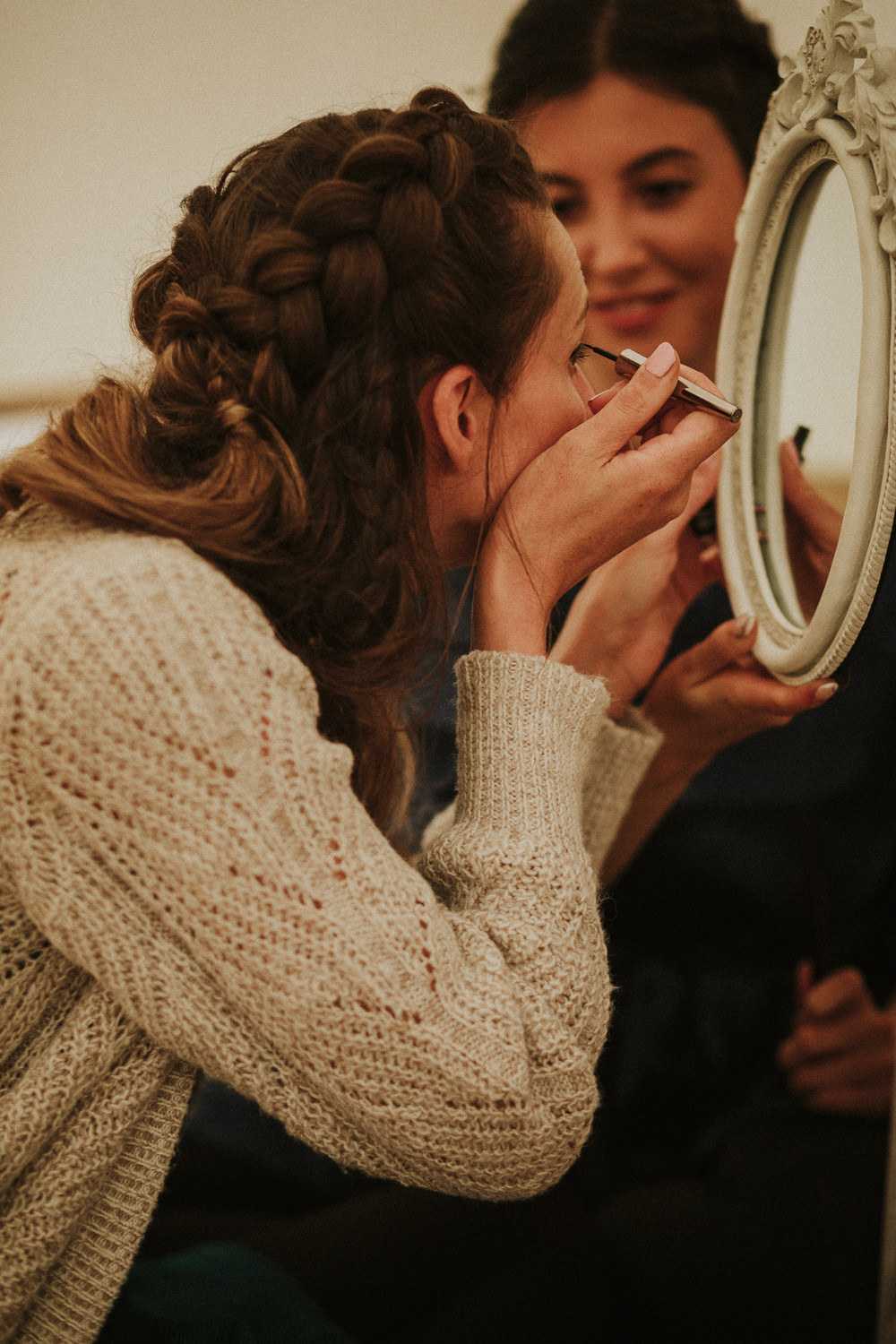 DIY Make Up Bride Dunbar Wedding Bernadeta Kupiec