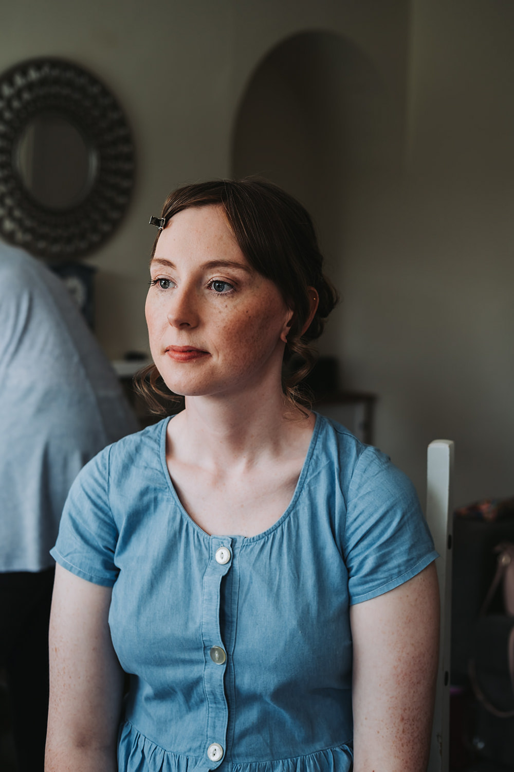 Bride Bridal Make Up Engine Shed Wedding Nicola Mackrill Photography