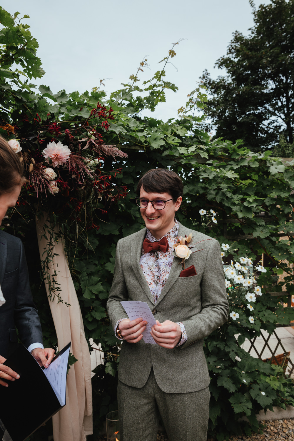 Intimate Garden Wedding Victoria Baker Weddings
