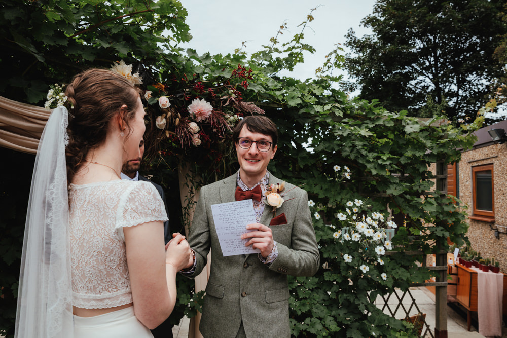 Intimate Garden Wedding Victoria Baker Weddings