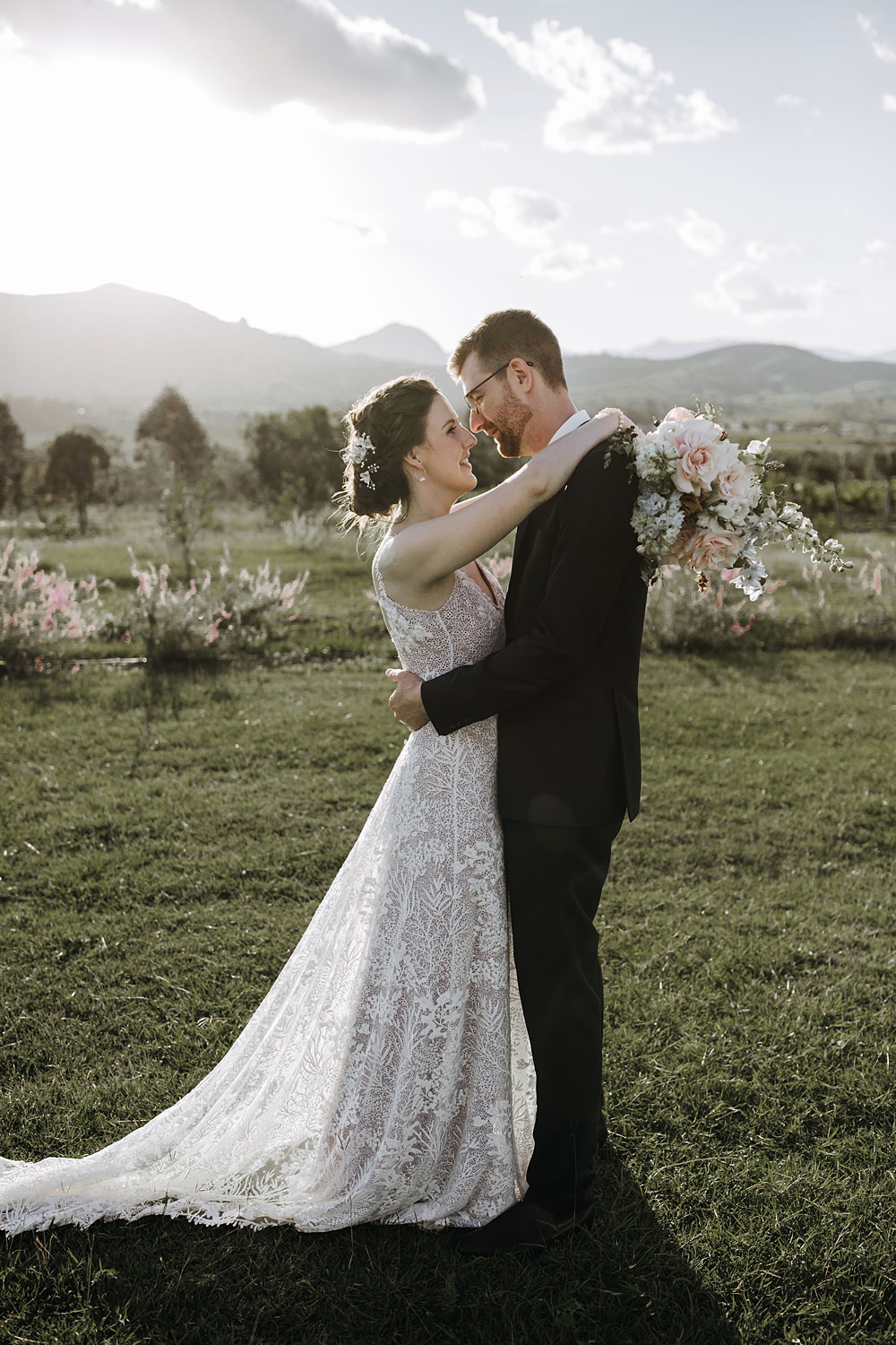 Kooroomba Lavender Farm Wedding Jessica Turich Photography