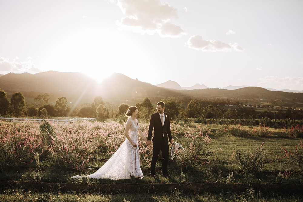 Kooroomba Lavender Farm Wedding Jessica Turich Photography