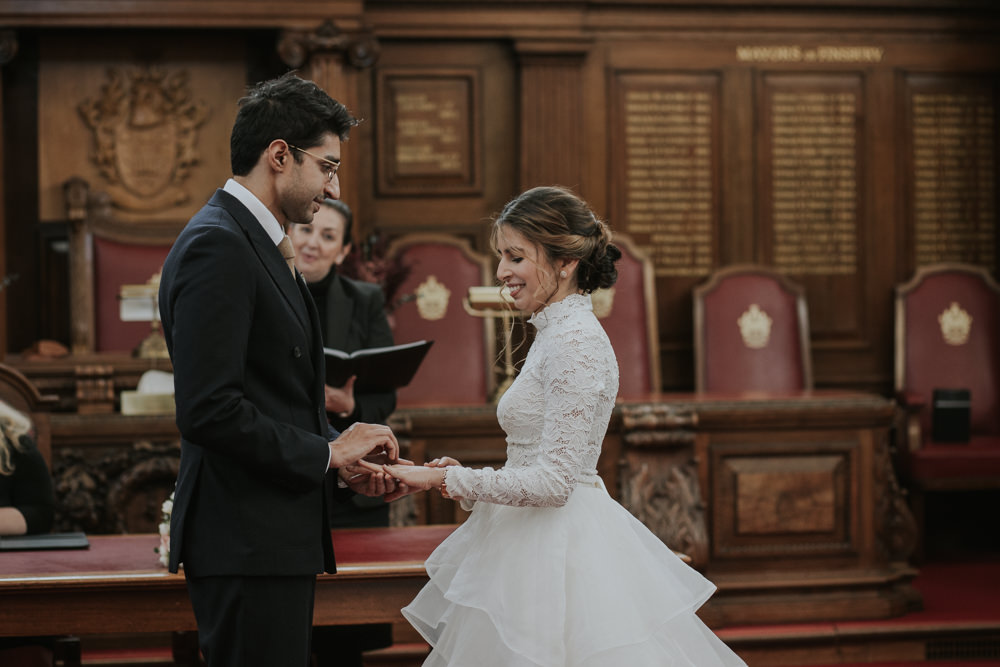 London Civil Ceremony Wedding Grace Pham Photography