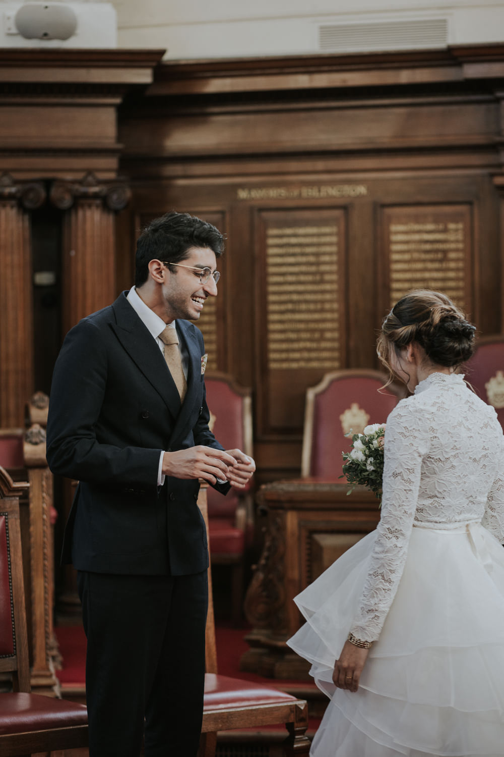 London Civil Ceremony Wedding Grace Pham Photography