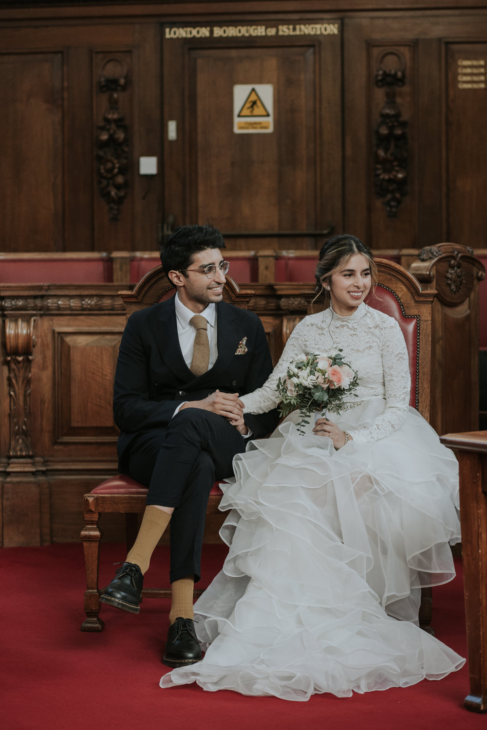 London Civil Ceremony Wedding Grace Pham Photography