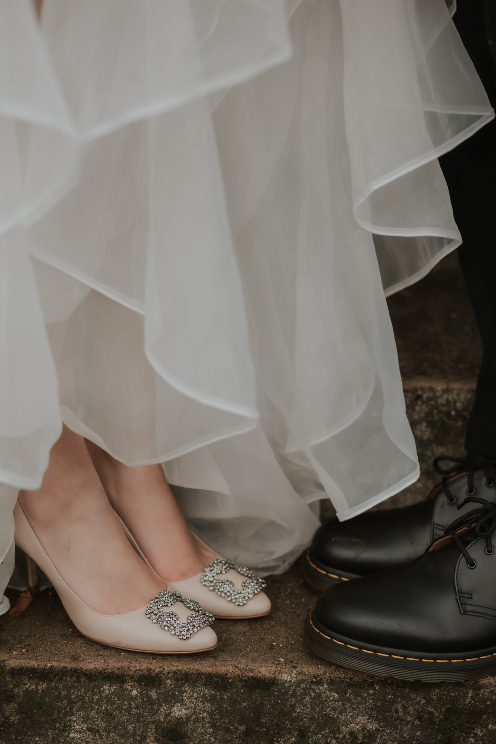 Shoes Gold Bride Groom London Civil Ceremony Wedding Grace Pham Photography