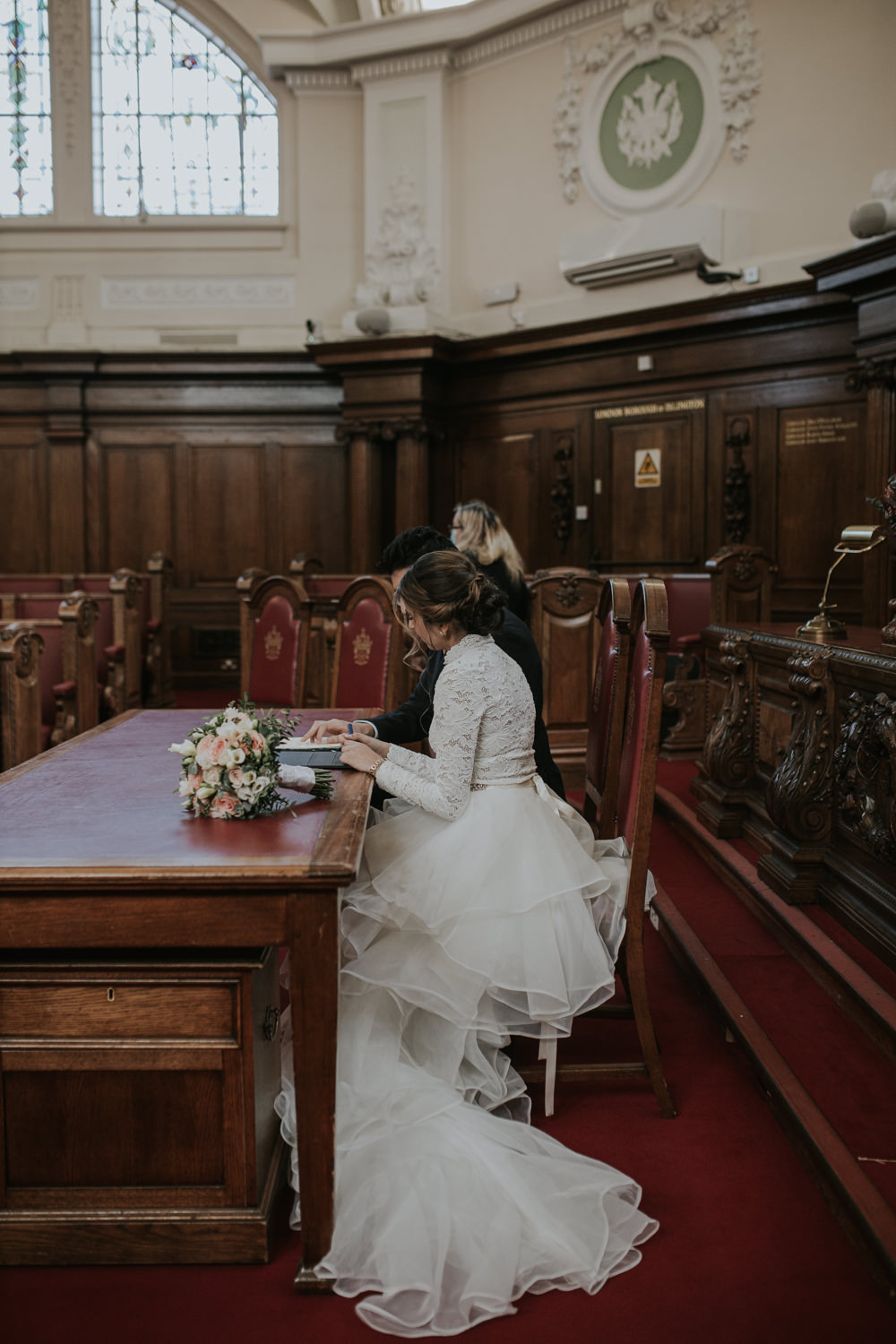 London Civil Ceremony Wedding Grace Pham Photography