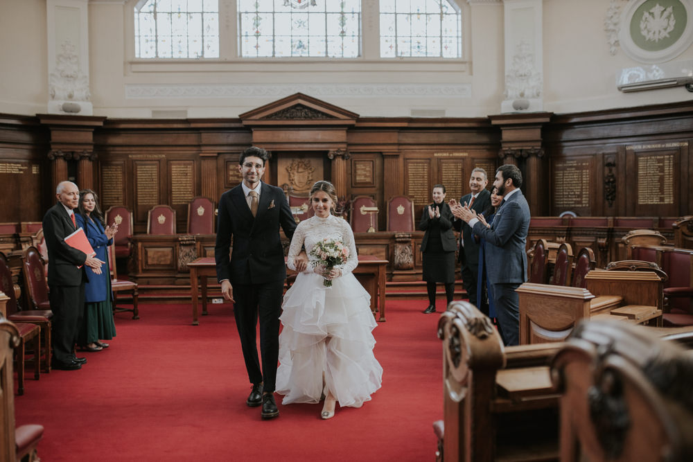 London Civil Ceremony Wedding Grace Pham Photography