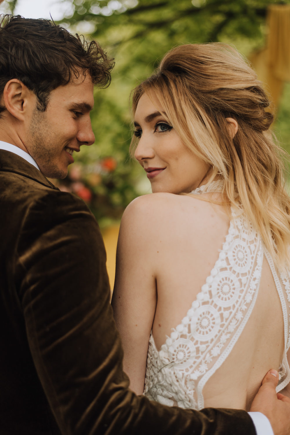 Bride Bridal Make Up Hairstyle Meadows Norfolk Megan Duffield Photography