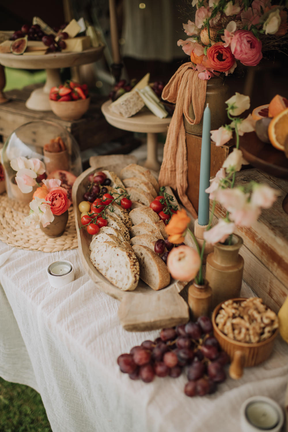 Grazing Table Sharing Platter Food Buffet Table Meadows Norfolk Megan Duffield Photography