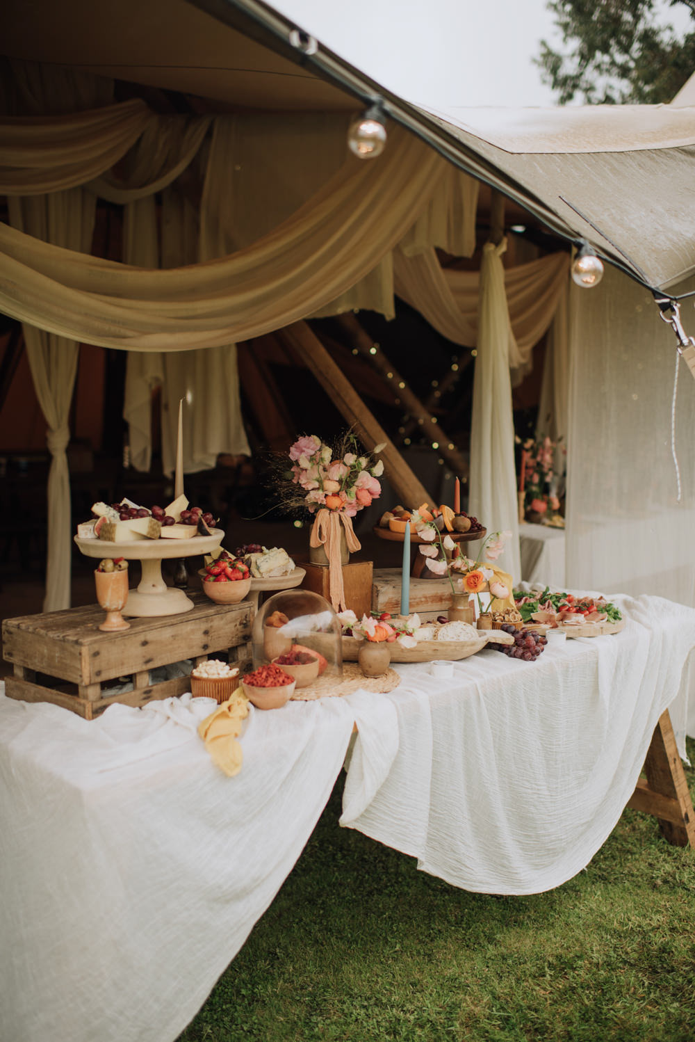 Grazing Table Food Sharing Platter Table Buffet Meadows Norfolk Megan Duffield Photography